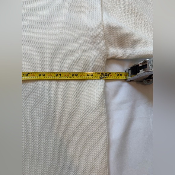 Everlane Boxy Cardigan Women’s Size Large Off White Cream Button Cotton - Picture 4 of 8